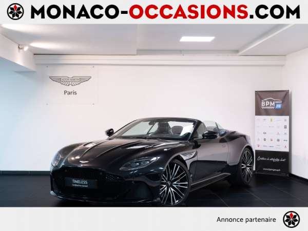 Aston Martin-DBS Volante-V12 5.2 725ch Superleggera BVA8-Occasion Monaco