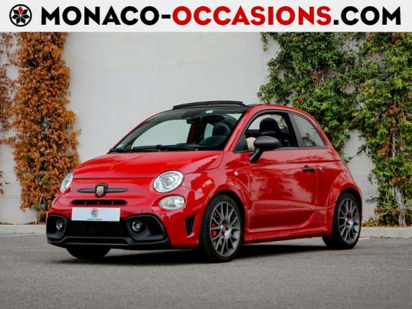 Abarth-500C-1.4 Turbo T-Jet 180ch 695 BVA MY22-Occasion Monaco