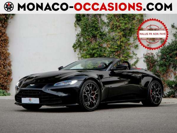 Aston Martin-V8 Vantage Roadster-V8 4.0 510ch BVA-Occasion Monaco