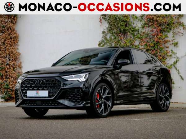 Audi-RS Q3 Sportback-2.5 TFSI 400ch quattro S tronic 7 28cv-Occasion Monaco