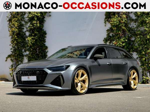 Audi-RS6 Avant-4.0 V8 TFSI 600ch quattro tiptronic-Occasion Monaco