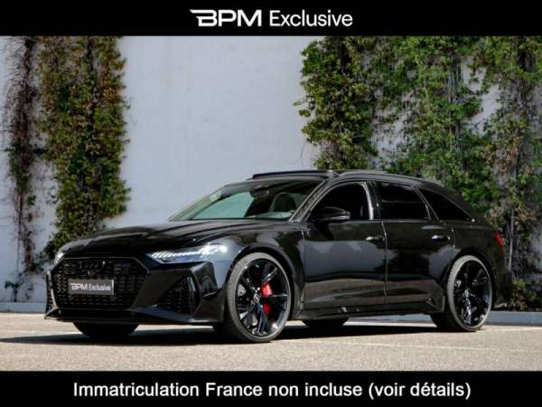 Audi-RS6 Avant-4.0 V8 TFSI 600ch quattro tiptronic 53cv-Occasion Monaco