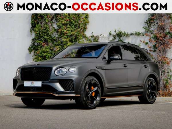 Bentley-Bentayga-V8 S Black Edition-Occasion Monaco