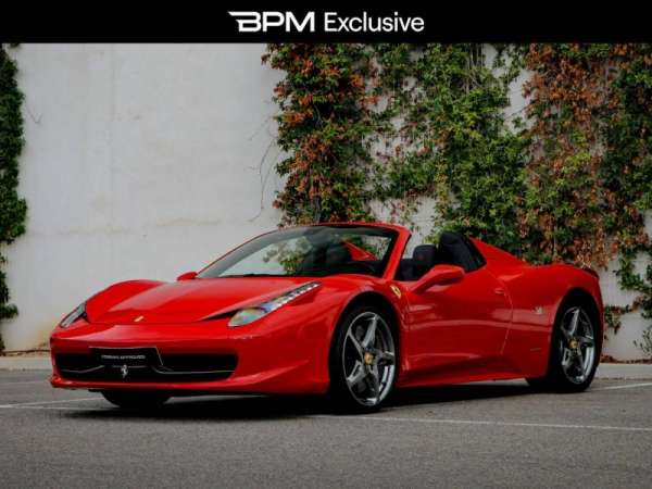 Ferrari-458 Spider-V8 4.5 Spider-Occasion Monaco