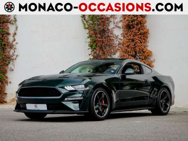 Ford-Mustang Fastback-5.0 V8 460ch Bullitt-Occasion Monaco