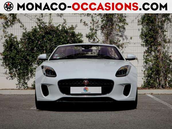 Jaguar-F-Type Cabriolet-3.0 V6 Suralimenté 380ch AWD BVA8-Occasion Monaco