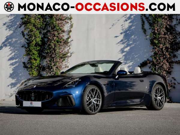 Maserati-GranCabrio-3.0 V6 550ch Trofeo-Occasion Monaco