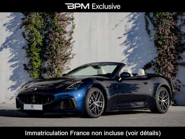 Maserati-GranCabrio-3.0 V6 550ch Trofeo-Occasion Monaco