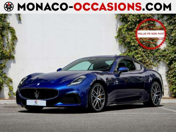 Maserati-GranTurismo-3.0 V6 550ch Trofeo-Occasion Monaco