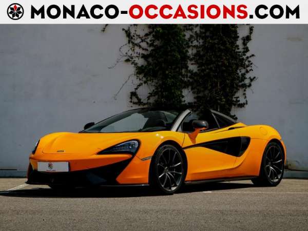 McLaren-570S-Spider 3.8 V8 biturbo 570ch-Occasion Monaco