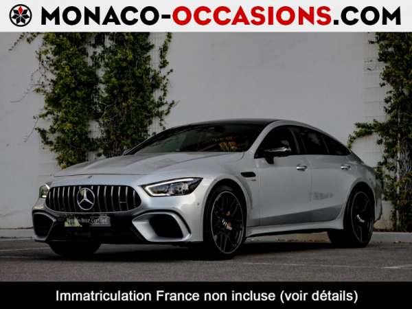 Mercedes-Benz-AMG GT 4 Portes-63 AMG S 639ch 4Matic+ Speedshift MCT AMG-Occasion Monaco