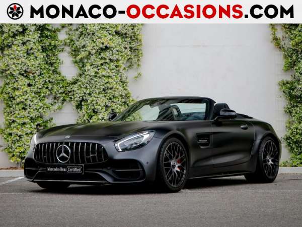Mercedes-Benz-AMG GT Roadster-4.0 V8 557ch GT C Edition 50-Occasion Monaco