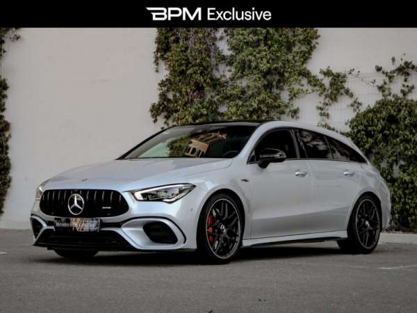 Mercedes-Benz-CLA Shooting Brake-45 AMG S 421ch 4Matic+ 8G-DCT Speedshift AMG-Occasion Monaco