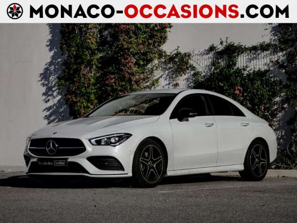 Mercedes-Benz-CLA-180 136ch AMG Line 7G-DCT-Occasion Monaco