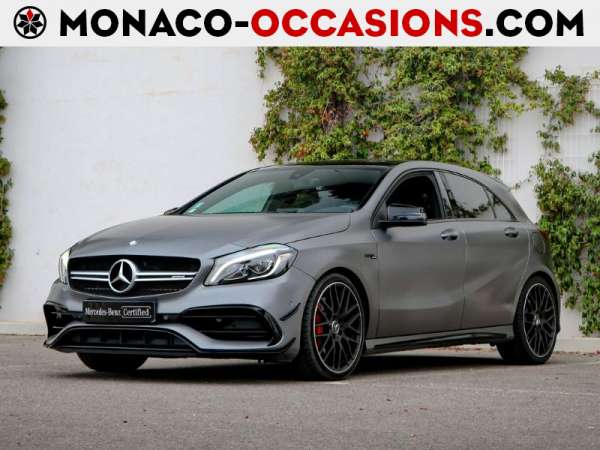 Mercedes-Benz-Classe A-45 AMG 4Matic SPEEDSHIFT-DCT-Occasion Monaco