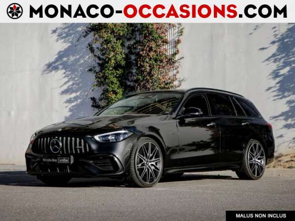 Mercedes-Benz-Classe C Break-43 AMG 421ch 4Matic Speedshift MCT AMG-Occasion Monaco