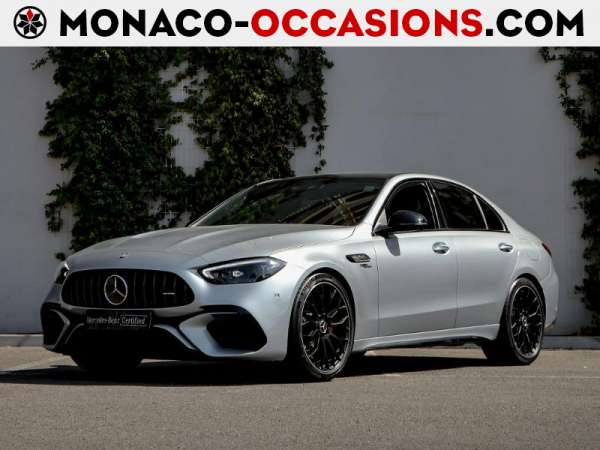 Mercedes-Benz-Classe C-63 S AMG 476ch+204ch E Performance Speedshift MCT AMG-Occasion Monaco