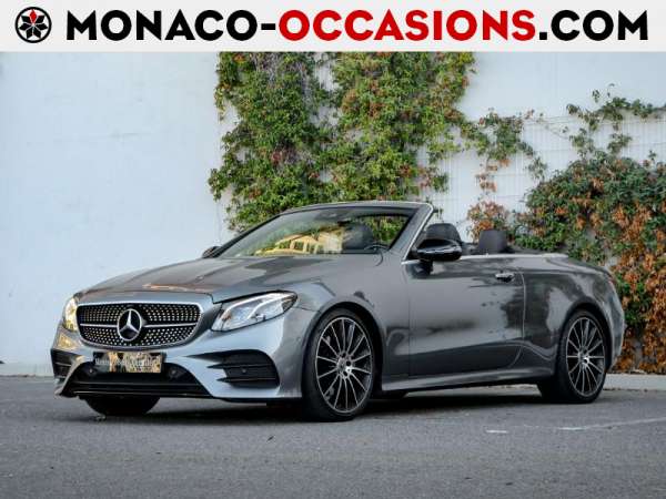 Mercedes-Benz-Classe E Cabriolet-200 184ch AMG Line 9G-Tronic-Occasion Monaco