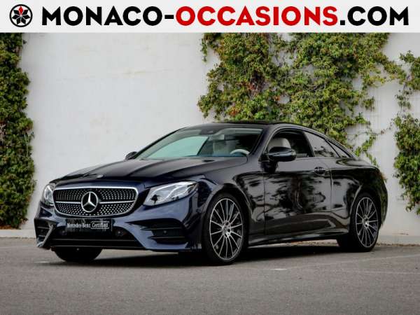 Mercedes-Benz-Classe E Coupe-300 245ch Sportline 9G-Tronic Euro6d-T-Occasion Monaco