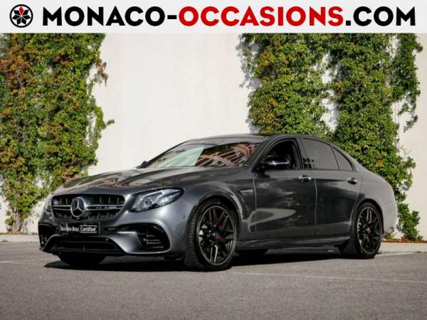 Mercedes-Benz-Classe E-63 AMG S 612ch 4Matic+ 9G-Tronic Euro6d-T-Occasion Monaco