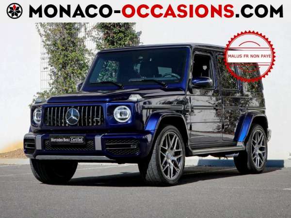 Mercedes-Benz-Classe G-63 AMG 585ch Speedshift TCT ISC-FCM-Occasion Monaco