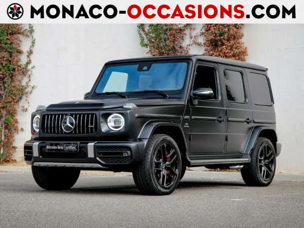 Mercedes-Benz-Classe G-63 AMG 585ch Speedshift TCT ISC-FCM-Occasion Monaco