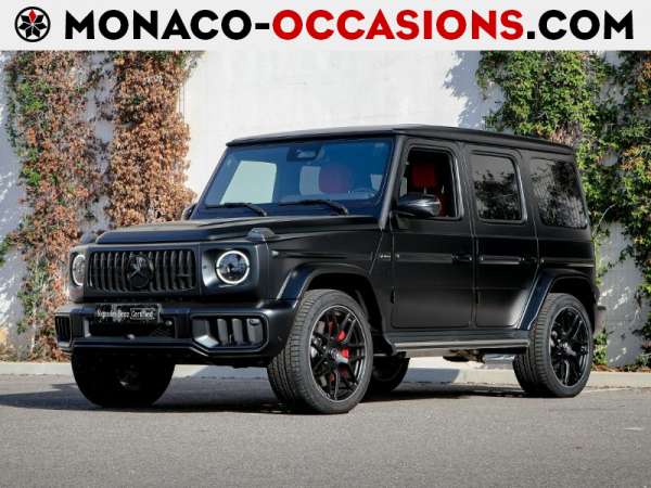 Mercedes-Benz-Classe G-63 AMG 585ch Phase II-Occasion Monaco