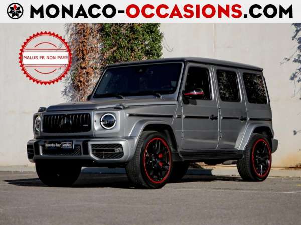 Mercedes-Benz-Classe G-63 AMG 585ch Speedshift TCT EVAP-ISC-Occasion Monaco