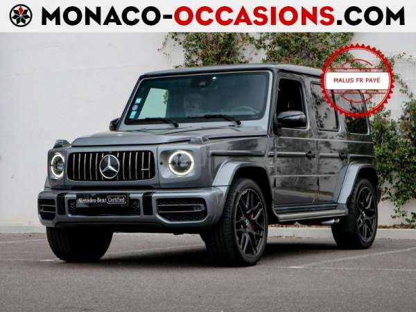 Mercedes-Benz-Classe G-63 AMG 585ch Speedshift Plus-Occasion Monaco