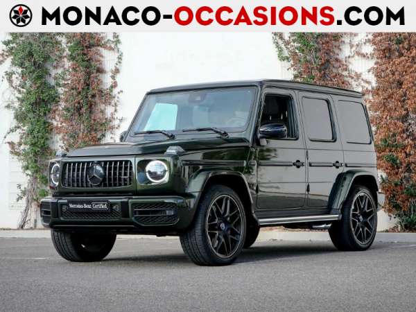 Mercedes-Benz-Classe G-63 AMG 585ch Speedshift TCT ISC-FCM-Occasion Monaco