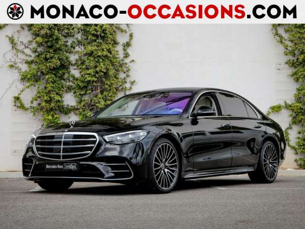 Mercedes-Benz-Classe-S 500 435ch AMG Line 4 Matic Limousine-Occasion Monaco