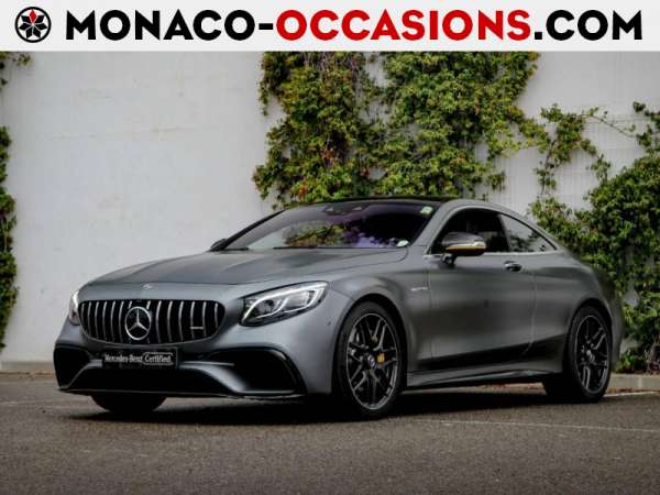 Mercedes-Benz-Classe S Coupe/CL-63 AMG 4MATIC+ Speedshift MCT AMG-Occasion Monaco