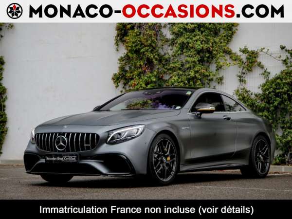 Mercedes-Benz-Classe S Coupe/CL-63 AMG 4MATIC+ Speedshift MCT AMG-Occasion Monaco