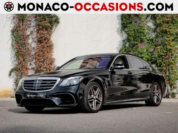 Mercedes-Benz-Classe S-63 AMG S 612ch 4Matic+ Speedshift MCT AMG Euro6d-T-Occasion Monaco