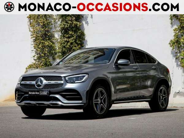 Mercedes-Benz-GLC Coupe-300 de 194+122ch AMG Line 4Matic 9G-Tronic-Occasion Monaco