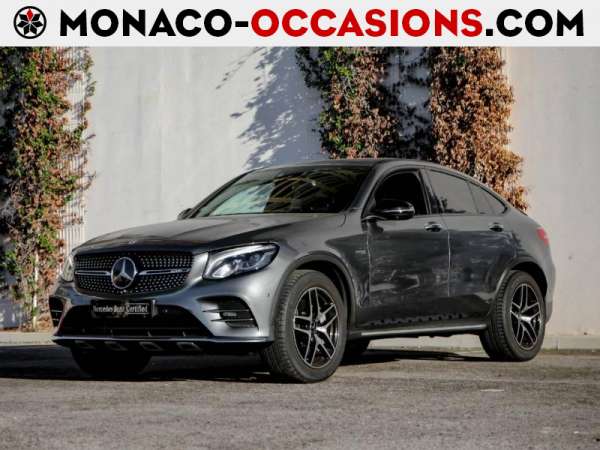 Mercedes-Benz-GLC Coupe-43 AMG 367ch 4Matic 9G-Tronic-Occasion Monaco