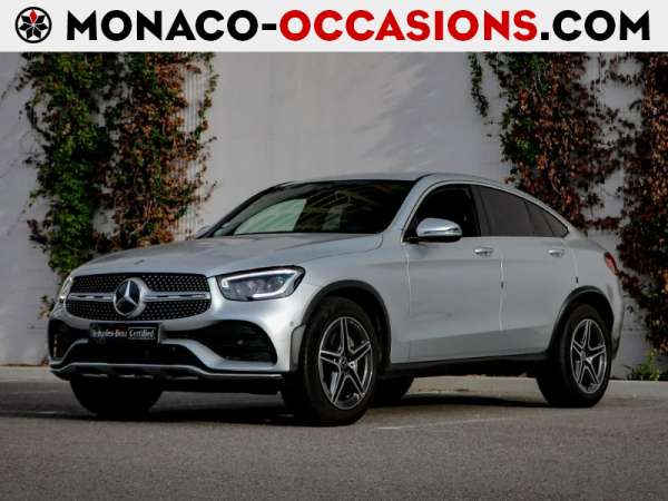 Mercedes-Benz-GLC-Coupé 300 d 245ch AMG Line 4Matic 9G-Tronic-Occasion Monaco