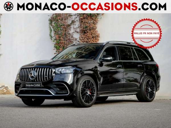 Mercedes-Benz-GLS-63 AMG 612ch 4Matic+ 9G-Tronic Speedshift TCT-Occasion Monaco