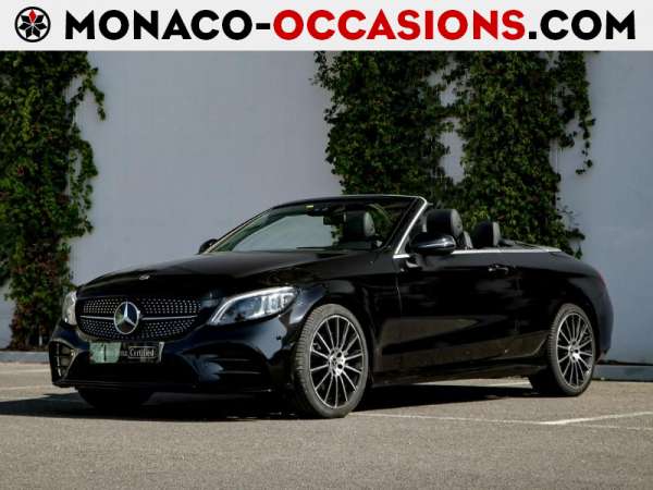 Mercedes-Classe C Cabriolet-220 d 194ch AMG Line 9G-Tronic-Occasion Monaco