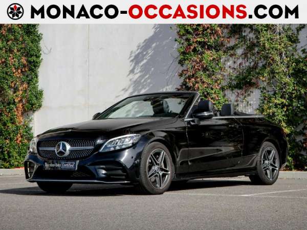 Mercedes-Classe C Cabriolet-200 184ch AMG Line 9G Tronic-Occasion Monaco