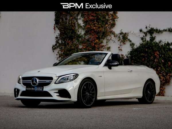 Mercedes-Classe C Cabriolet-43 AMG 390ch 4Matic Speedshift TCT AMG 28cv-Occasion Monaco