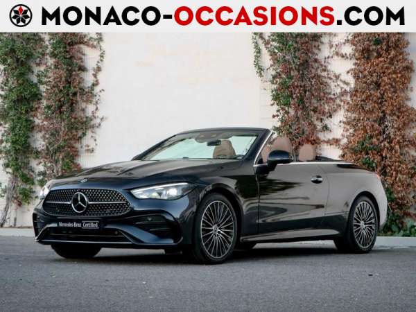 Mercedes-CLE Cabriolet-300 258ch AMG Line 4Matic 9G-Tronic-Occasion Monaco