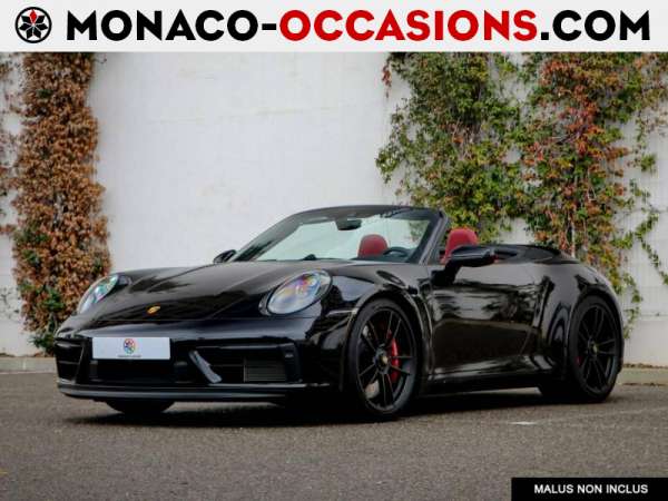 Porsche-911 Cabriolet-3.0 480ch 4 GTS PDK-Occasion Monaco