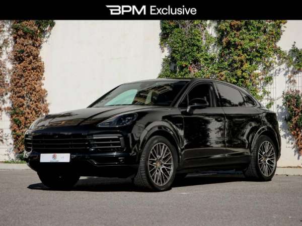 Porsche-Cayenne Coupe-3.0 V6 462ch E-Hybrid Platinum edition-Occasion Monaco