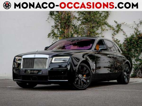 Rolls-Royce-Ghost-V12 6.6 571ch-Occasion Monaco