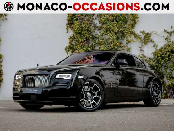 Rolls-Royce-Wraith-V12 632ch Black Badge-Occasion Monaco