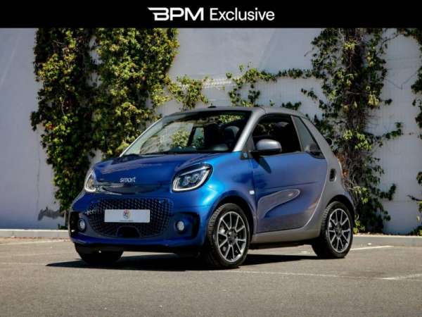 smart-Fortwo Cabriolet-EQ 82ch prime-Occasion Monaco