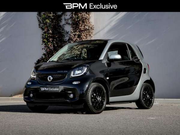 smart-Fortwo Coupe-Electrique 82ch passion-Occasion Monaco