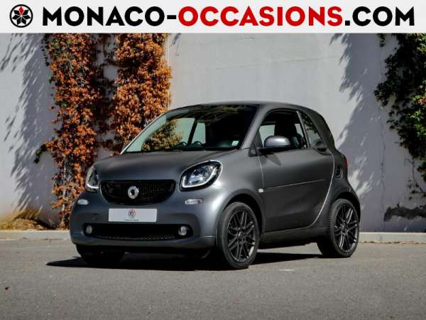 smart-Fortwo Coupe-Electrique 82ch Brabus style-Occasion Monaco